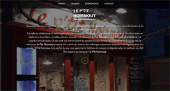 Desktop Screenshot of le-ptit-noirmout.com